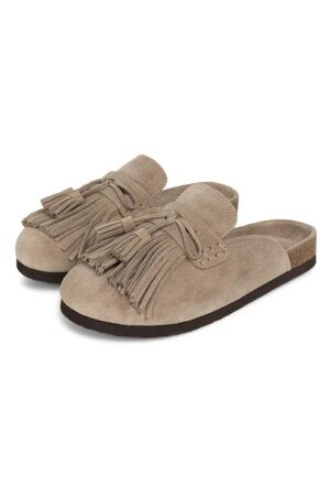 YAYA Suede boat shoes with tassels 99070