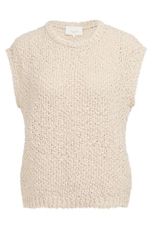 YAYA Textured sleeveless sweater 99067
