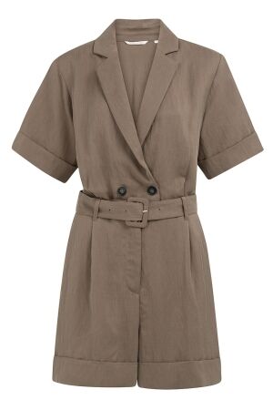 YAYA Woven loose fit playsuit with 99070