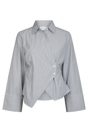 Neo Noir Fenli Striped Shirt 130 Grey Neo Noir Fenli Striped Shirt 130 Grey