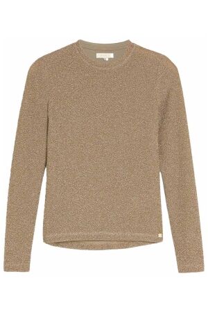 Josh V PALMER slim fit top with glitter 999 dark gold