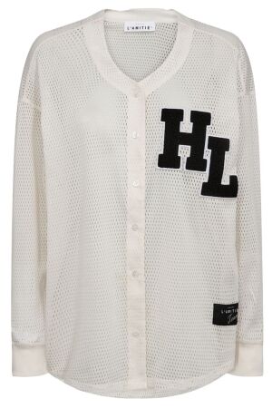 Haute L'amitié Drift LS Court Blouse Pearl Haute L'amitié Drift LS Court Blouse Pearl