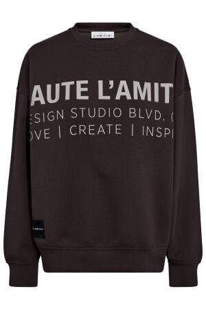 Haute L'amitié Studio Logo Sweat Antracit Haute L'amitié Studio Logo Sweat Antracit