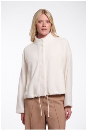 Rino & Pelle Boxy jacket with closure 70 snow white
