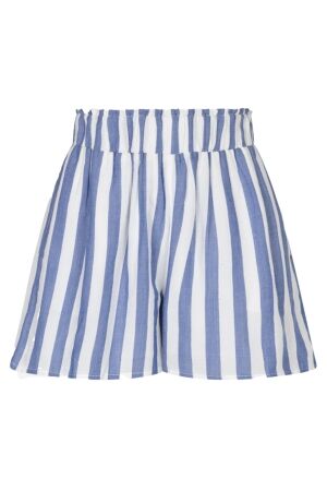 Ibana Shalita, gestreepte shorts 10126 Raya Blue