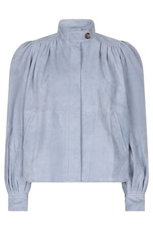 Ibana Taimia, suede jasje Faded blue