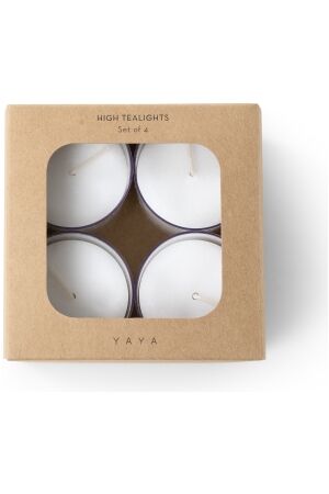 YAYA Set van 4 hoge theelichten 1000