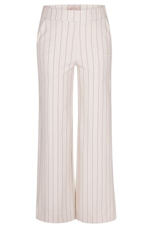 Studio Anneloes Lexie bonded pinstripe trousers 1474 kit/ new army Studio Anneloes Lexie bonded pinstripe trousers 1474 kit/ new army