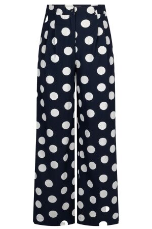 Studio Anneloes Scout polkadot trousers 6914 darkblue/kit