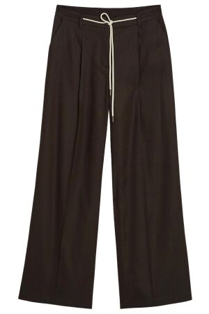 Summum Trousers Linen blend 713 Coffee