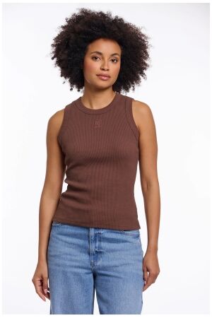 Rino & Pelle Tanktop 11045 dark bark Rino & Pelle Tanktop 11045 dark bark