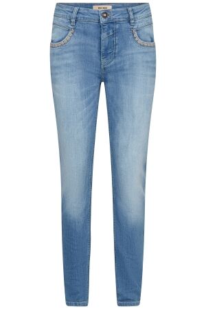 Mos Mosh MMNaomi Salute Emb. Jeans 493 mid blue
