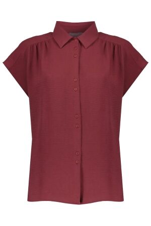 Geisha Blouse crinckle 481 cherry Geisha Blouse crinckle 481 cherry