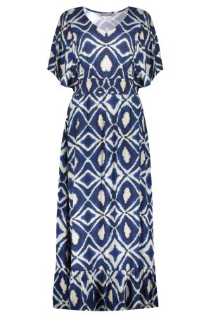 Geisha dress 718 ecru/navy Geisha dress 718 ecru/navy