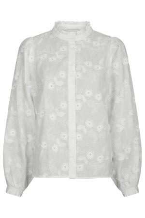 Neo Noir Oda Deco Emb shirt 120 White Neo Noir Oda Deco Emb shirt 120 White