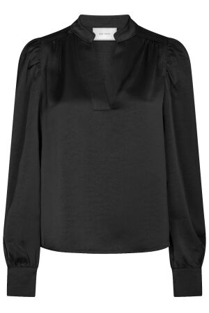 Neo Noir Rosslyn Heavy Sateen Blouse Black Neo Noir Rosslyn Heavy Sateen Blouse Black