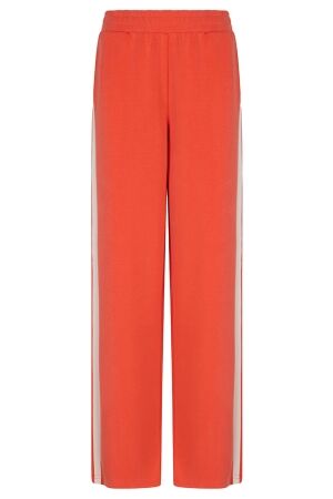 EsQualo Trousers wide stripe Modal 479 chili red EsQualo Trousers wide stripe Modal 479 chili red