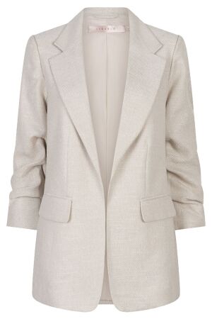 EsQualo Blazer linen look 168 light sand