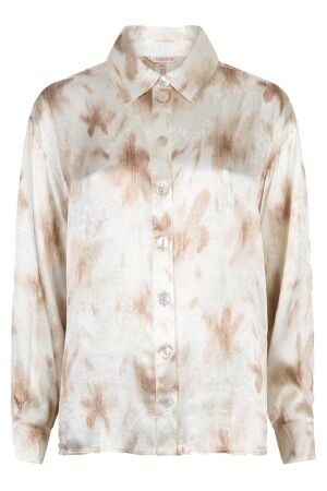 EsQualo Blouse wide Scarlet Flowerpower 999 print EsQualo Blouse wide Scarlet Flowerpower 999 print