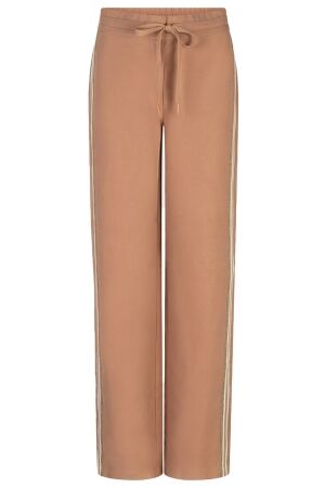 EsQualo Trousers tape sideseam 187 cappuccino