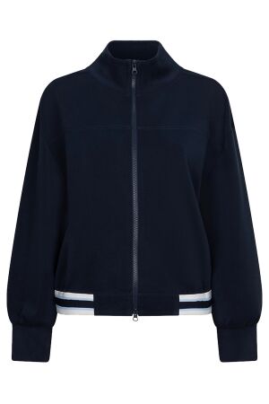 EsQualo Cardigan bomber Modal 690 navy EsQualo Cardigan bomber Modal 690 navy