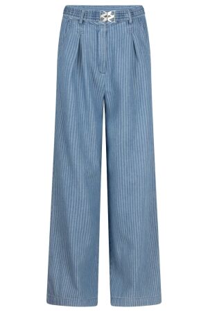 Aaiko LOTTY STRIPE CO 568 8 BLUE DENIM Aaiko LOTTY STRIPE CO 568 8 BLUE DENIM