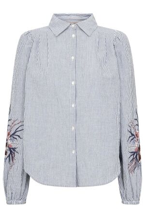 Mos Mosh MMCiu Oxfo Shirt 845 crown blue