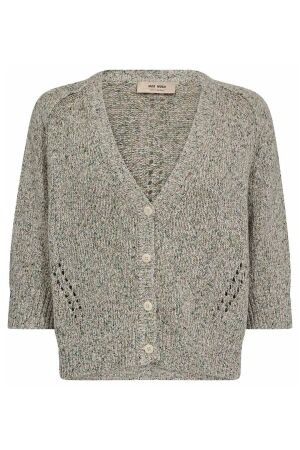 Mos Mosh MMLizet Camelot Knit Cardigan 846 turf green Mos Mosh MMLizet Camelot Knit Cardigan 846 turf green