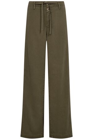 Mos Mosh MMEmilia Elastic Pant, regular 543 olive night Mos Mosh MMEmilia Elastic Pant, regular 543 olive night
