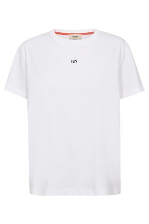 Mos Mosh MMLail O-SS Cherry Tee 101 white