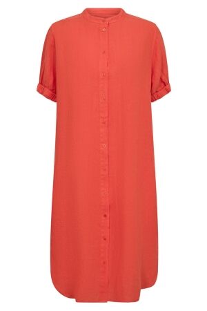 Mos Mosh MMArleth SS Linen Dress 167 spicy orange Mos Mosh MMArleth SS Linen Dress 167 spicy orange