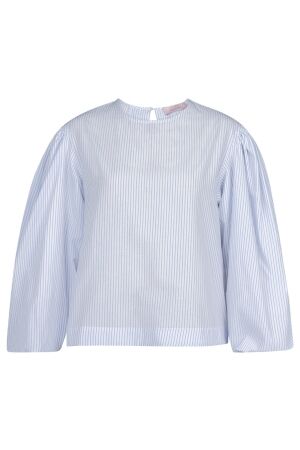 Studio Anneloes Florence stripe top 6610 light blue/off white