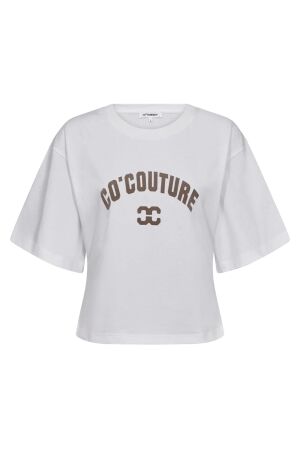 Co'Couture ZengaCC Tee O-Neck 40154-WhiteWalnut