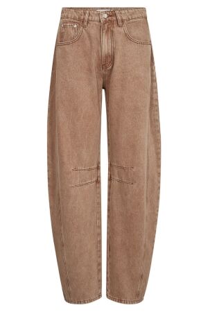 Haute L'amitié Drew Barrel Panel Tall Jeans Camel Camel Haute L'amitié Drew Barrel Panel Tall Jeans Camel Camel