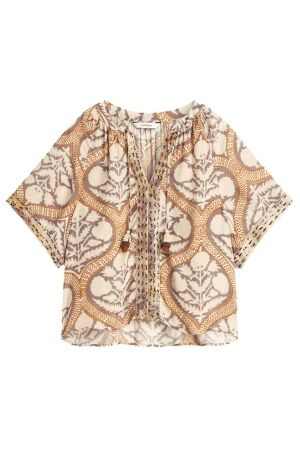 Summum Top Art deco print 120 Multicolour