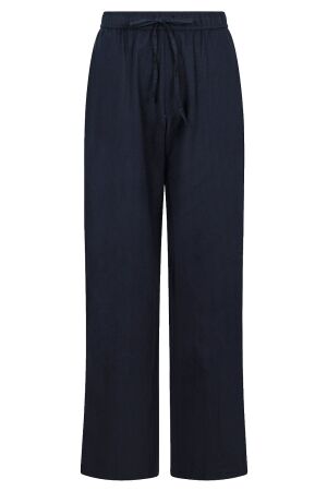 Neo Noir Sonar Linen Pants Navy