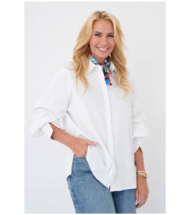 Est\'Seven DILARA BLOUSE Wit