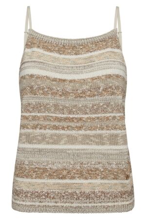 Mos Mosh MMKya Edele Knit Top 180 ecru Mos Mosh MMKya Edele Knit Top 180 ecru