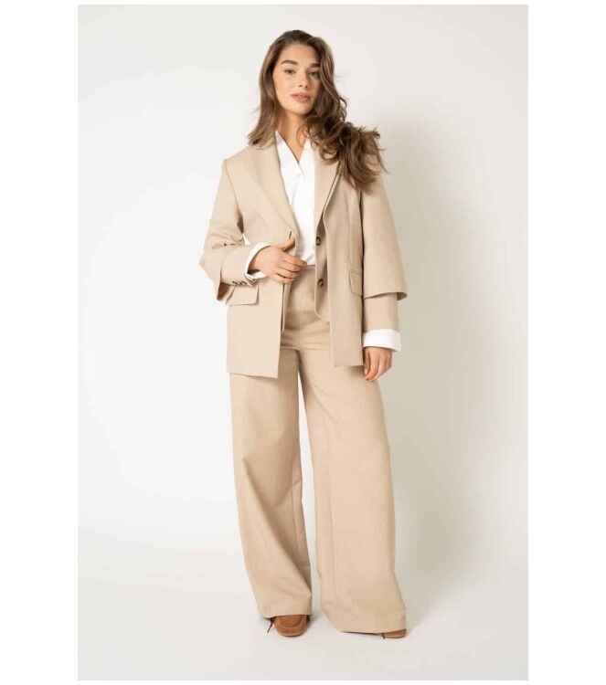 Est\'Seven QUEENTIN BLAZER Beige