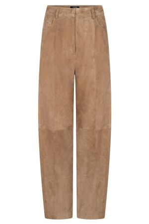 Ibana Suede pants Iced Coffee