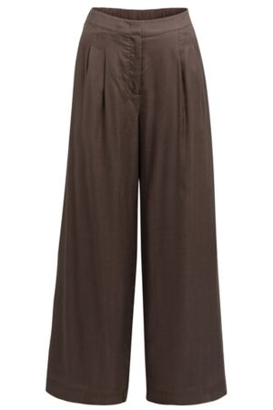 YAYA Wijde broek met deels elastisc 99074 YAYA Wijde broek met deels elastisc 99074
