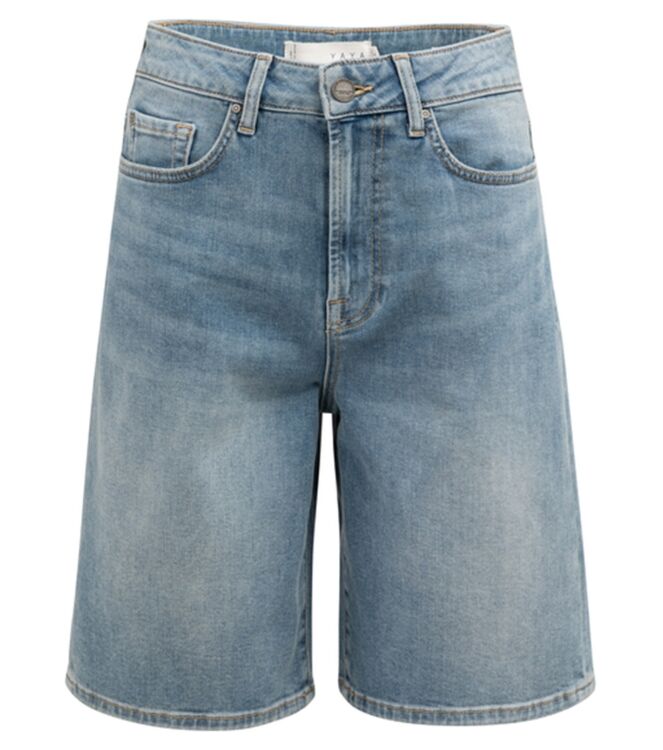 YAYA 01-321042-606 MID BLUE DENIM