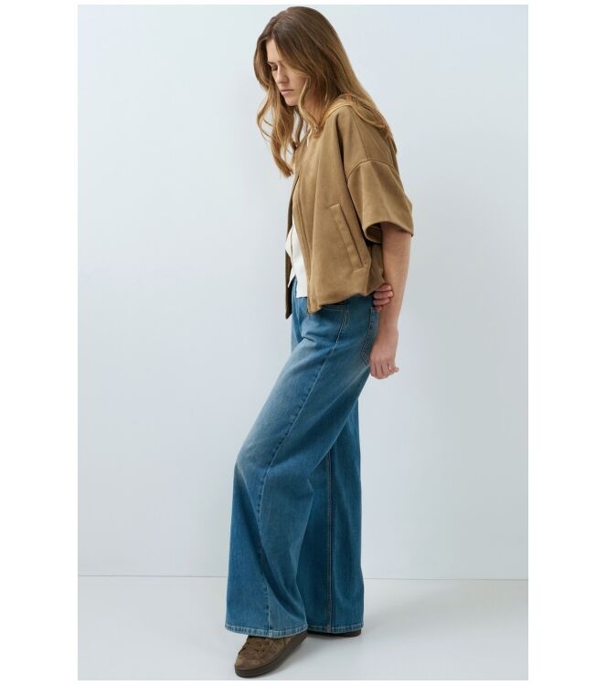 YAYA 01-311157-609 MID BLUE DENIM