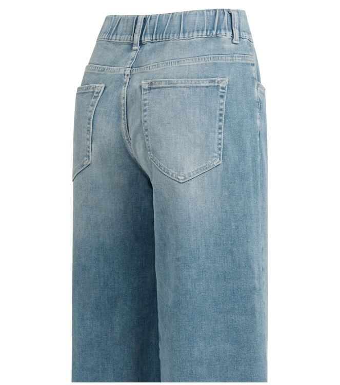 YAYA 01-311165-609 MID BLUE DENIM