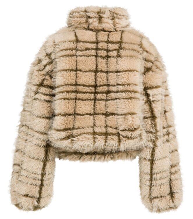 YAYA 02-001088-609 PURE CASHMERE BROWN DESSIN