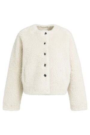 YAYA Oversized korte jas van imitat 31008 YAYA Oversized korte jas van imitat 31008