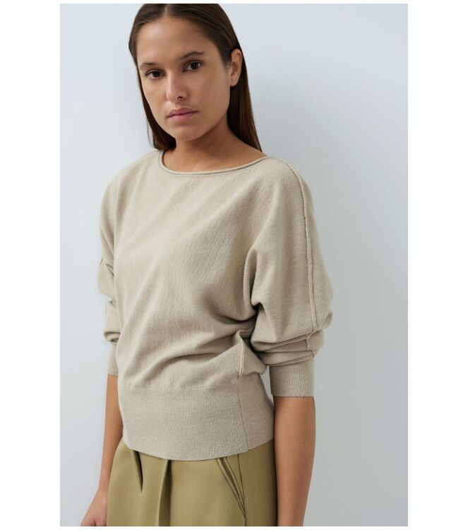 YAYA 01-000622-608 PURE CASHMERE BROWN