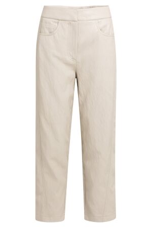 YAYA Kunstleren broek met wortelmod 61103 YAYA Kunstleren broek met wortelmod 61103