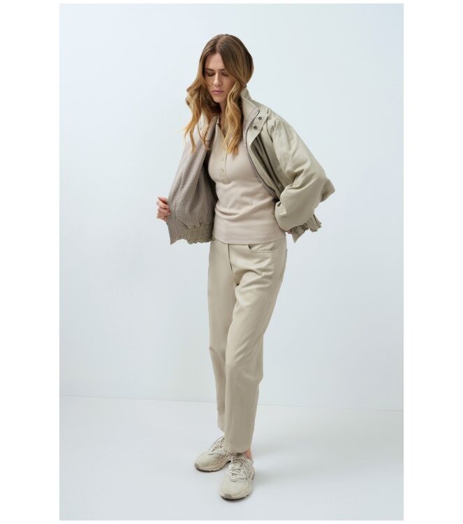 YAYA 01-309289-608 PURE CASHMERE BROWN