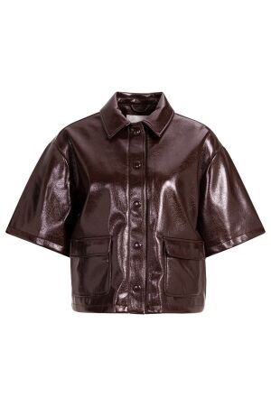 YAYA Top met lange mouwen van mesh 91317 YAYA Top met lange mouwen van mesh 91317